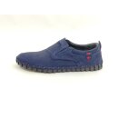 Manitu Herren Slipper nubuk blau