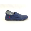 Manitu Herren Slipper nubuk blau