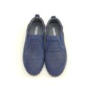 Manitu Herren Slipper nubuk blau
