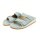 FlyFlot Damen Pantolette mit Schnallen hellgrün