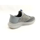 Skechers Herren Slip ins mit Zierschnürung grau