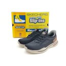 Skechers Herren Slip ins mit Zierschnürung schwarz