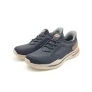Skechers Herren Slip ins mit Zierschnürung schwarz