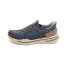 Skechers Herren Slip ins mit Zierschnürung schwarz