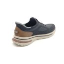 Skechers Herren Slip ins mit Zierschnürung schwarz