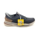 Skechers Herren Slip ins mit Zierschnürung schwarz