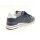 Remonte Damen Schnürhalbschuh mit seitlichem Reißverschluss blau kombi