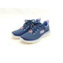 Skechers Damen Schnürschuh ArchFit blau kombi