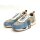 Lerros Herren Slipper mit Stretchschnürung blau/grau