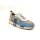 Lerros Herren Slipper mit Stretchschnürung blau/grau