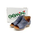 Gemini Damen Knöchel Sandale dunkelblau Ferse...