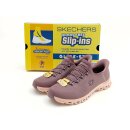 Skechers Damen Glide Step Vibey Sneaker bordo-hell