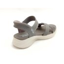 Skechers Slip ins Damen Sandale dunkelbeige