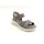 Skechers Slip ins Damen Sandale dunkelbeige