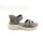 Skechers Slip ins Damen Sandale dunkelbeige