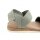 BOBS Skechers Damen Sandale mit Stretchband und Klettverschluss an der Ferse grün
