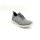 Rieker Herren Slipper mit Stretch Zierschnürung grau