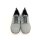 Rieker Herren Slipper mit Stretch Zierschnürung grau