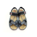Rieker Damen sportliche Klett Sandale dunkelblau