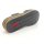 Rieker Damen Klett Pantolette dunkelblau mit Glitzer