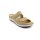 Fischer Damen Klett Pantolette beige
