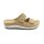 Fischer Damen Klett Pantolette beige