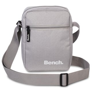Bench kleine Umhängetasche mit Schultergurt steingrau
