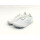 scandi Damen Sneaker Barfußschuh weiß/hellblau verstellbare elastische Schnürung