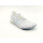 scandi Damen Sneaker Barfußschuh weiß/hellblau verstellbare elastische Schnürung