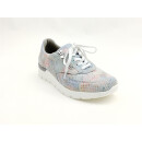 Waldläufer Damen Sneaker Schnürer Ramona  pastell-bunt Strech Weite K