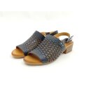 2Go Damen Sandalette 3,5 cm Absatz schwarz