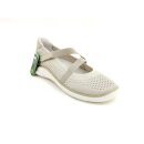 Remonte Damen Klett Ballerina sportlich durchbrochen beige