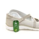 Remonte Damen Klett Ballerina sportlich durchbrochen beige