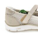 Remonte Damen Klett Ballerina sportlich durchbrochen beige