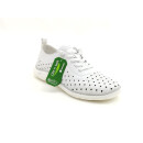 Remonte Damen Sneaker mit Stretchschnürung durchbrochen weiß