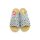 Rieker Damen Pantolette hellblau mit Glitzersteinchen