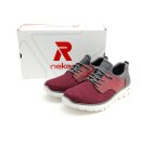 Rieker Herren Slipper  mit Stretch Zierschnürung...