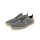Rieker Herren Slipper Textil mit Zier Stretchschnürung durchbrochen grau