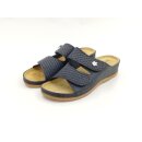scandi Damen Klett Pantolette schwarz