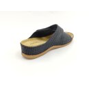 scandi Damen Klett Pantolette schwarz