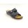 scandi Damen Klett Pantolette schwarz