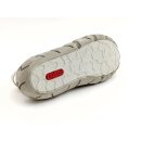 Rieker Damen sportliche Klett Sandale zehengeschlossen beige grün