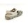 Rieker Damen sportliche Klett Sandale zehengeschlossen beige grün
