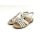 Remonte Damen Sling Sandalette mit Zierkreisen silber beige
