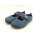FlyFlot Damen Klett Pantoffel leicht Stretch grau