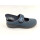 FlyFlot Damen Klett Pantoffel leicht Stretch grau