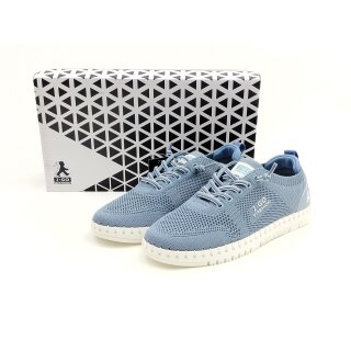 2go Damen Sneaker mit Zier Stretchschnürung hellblau