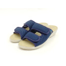 FlyFlot Damen Klett Hauspantoffel blau