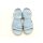 Manitu Damen Klett Sandale hellblau