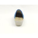 Fly Flot Damen Pantolette blau-grau zehengeschlossen